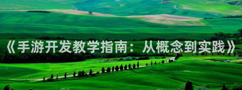 恒盛娱乐：《手游开发教学指南：从概念到实践》