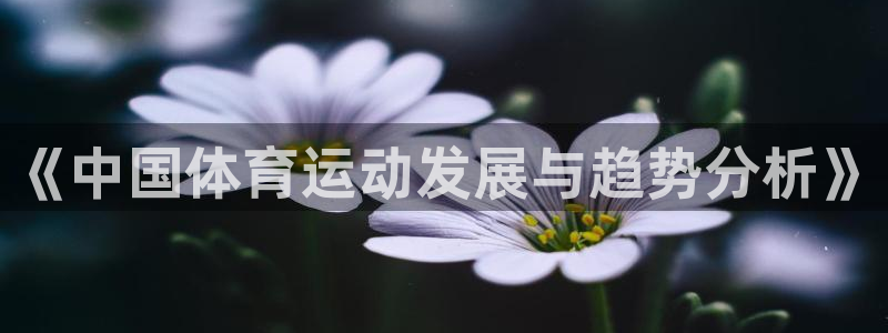 中欧体育官网：《中国体育运动发展与趋势分析》